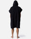 RIP CURL LOGO HOODED TOWEL - BLACK