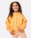 GIRL SURF PUFF HERITAGE HOOD - ORANGE (1-8 YEARS)