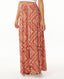 RIP CURL SOLEIL MAXI SKIRT - RUST