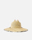 RIP CURL MIXED STRAW SUN HAT - NATURAL/BLACK