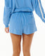 HIGH TIDE TERRY SHORT - BRIGHT BLUE