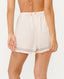 RIP CURL BEACH PARTY EMBROIDERED SHORT - OFF WHITE