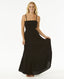 RIP CURL PREMIUM SURF MAXI DRESS  - BLACK