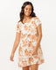 RIP CURL DESERT DREAMS SHIFT DRESS - ANTIQUE WHITE