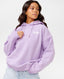 RIP CURL SURF PUFF HERITAGE HOOD - LAVENDER