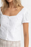 RHYTHM SADIE TOP - WHITE