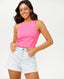 RIP CURL CLASSIC RIBBED TANK - HOT PINK 2 FOR $50