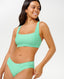 RIP CURL PREMIUM SURF D-DD CROP - AQUA