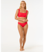 PREMIUM SURF D-DD CROP - HIBISCUS RED