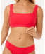 PREMIUM SURF D-DD CROP - HIBISCUS RED