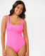 RIP CURL PREMIUM SURF D-DD ONE PIECE - HOT PINK