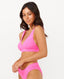 RIP CURL PREMIUM SURF D-DD DEEP V - HOT PINK