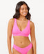 RIP CURL PREMIUM SURF D-DD DEEP V - HOT PINK