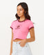 RIP CURL HOOKIPA BABY TEE  - MID PINK