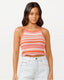 RIP CURL SUN TO SEA CROCHET CAMI - MID PINK
