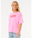 SURF PUFF RELAXED TEE - PINK