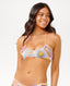 RIP CURL BEACH PARTY HALTER CROP - MULTICO