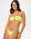 RIP CURL SUNNY SIDE TIE SIDE CHEEKY - LIME