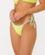 RIP CURL SUNNY SIDE TIE SIDE CHEEKY - LIME