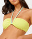 RIP CURL SUNNY SIDE BANDEAU - LIME