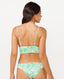 RIP CURL SUN TO SEA LONG LINE CROP - AQUA