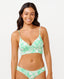 RIP CURL SUN TO SEA LONG LINE CROP - AQUA