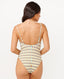 RIP CURL LOTTIE CHECK GOOD ONE PIECE - BLUE/TANGERINE