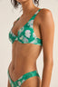 RHYTHM BONITA FLORAL UNDERWIRE TOP - GREEN