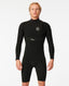 RIP CURL E BOMB ZIP FREE 22GB LONG SLEEVE SPRING - BLACK