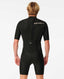 RIP CURL DAWN PATROL 2MM BACKZIP SPRING - BLACK