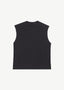 AFENDS VACATION SLEEVELESS TEE - STONE BLACK