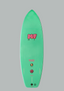 MICK FANNING UNICORN SUPERSOFT FUTURES SOFT TOP SURFBOARD SURF BOARD JADE
