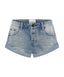 ONE TEASPOON BANDIT LOW WAIST DENIM SHORT - SALTY DOG