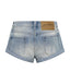 ONE TEASPOON BANDIT LOW WAIST DENIM SHORT - SALTY DOG