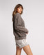 ONE TEASPOON BOWER BIRD RETRO SWEATER - CHARCOAL