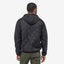 PATAGONIA DIAMOND QUILTED BOMBER HOODY - BLACK