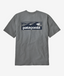 PATAGONIA BOARDSHORT LOGO POCKET RESPONSIBILI-TEE - GRAVEL HEATHER