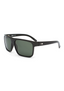 OTIS AFTER DARK MATTE BLACK/GREEN POLARIZED SUNGLASSES