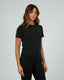 ALL ABOUT EVE LUXE ACTIVE TEE - BLACK