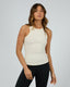 ALL ABOUT EVE LUXE ACTIVE TANK - VINTAGE WHITE