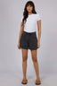 ALL ABOUT EVE HARLEY BERMUDA SHORT - WASHED BLACK