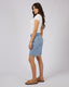 LEXIE DENIM JORT - LIGHT BLUE