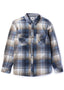 ECO-ZY LS POLAR FLANNEL - SEA WATER