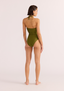 MINK PINK IRINA CUT OUT ONE PIECE - KHAKI