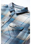 ECO-ZY LS POLAR FLANNEL - SEA WATER