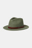 BRIXTON MESSER FEDORA - LIGHT MOSS