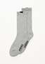 AFENDS EVERYDAY RIBBED CREW SOCKS - SHADOW GREY