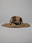 JUST ANOTHER FISHERMAN ANGLER FLAP 5 PANEL CAP - BROWN