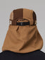 JUST ANOTHER FISHERMAN ANGLER FLAP 5 PANEL CAP - BROWN