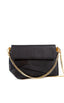 THING THING ANNASTAIA BAG - BLACK BUBBLE LEATHER